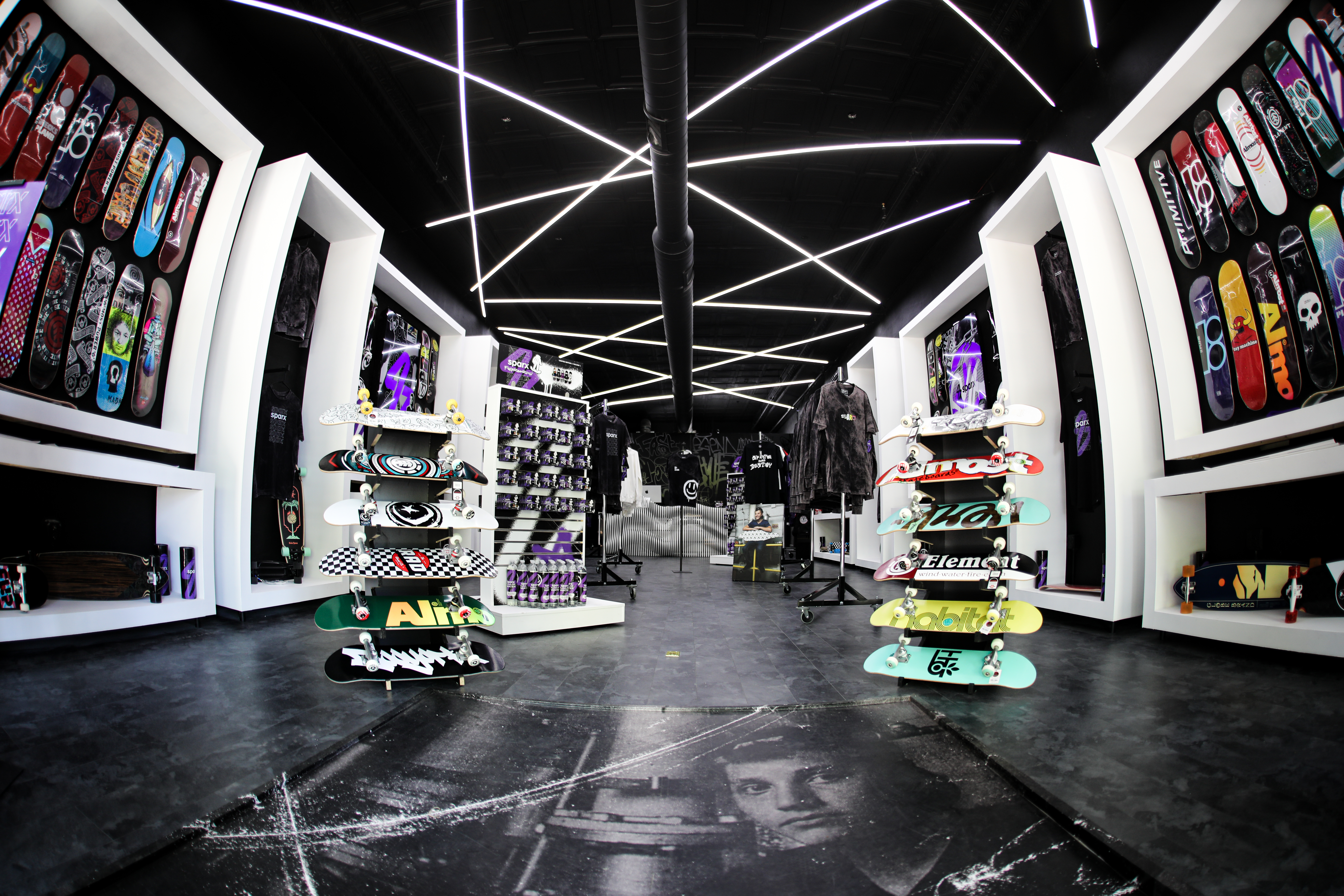 SPARX Board Co. Store Interior